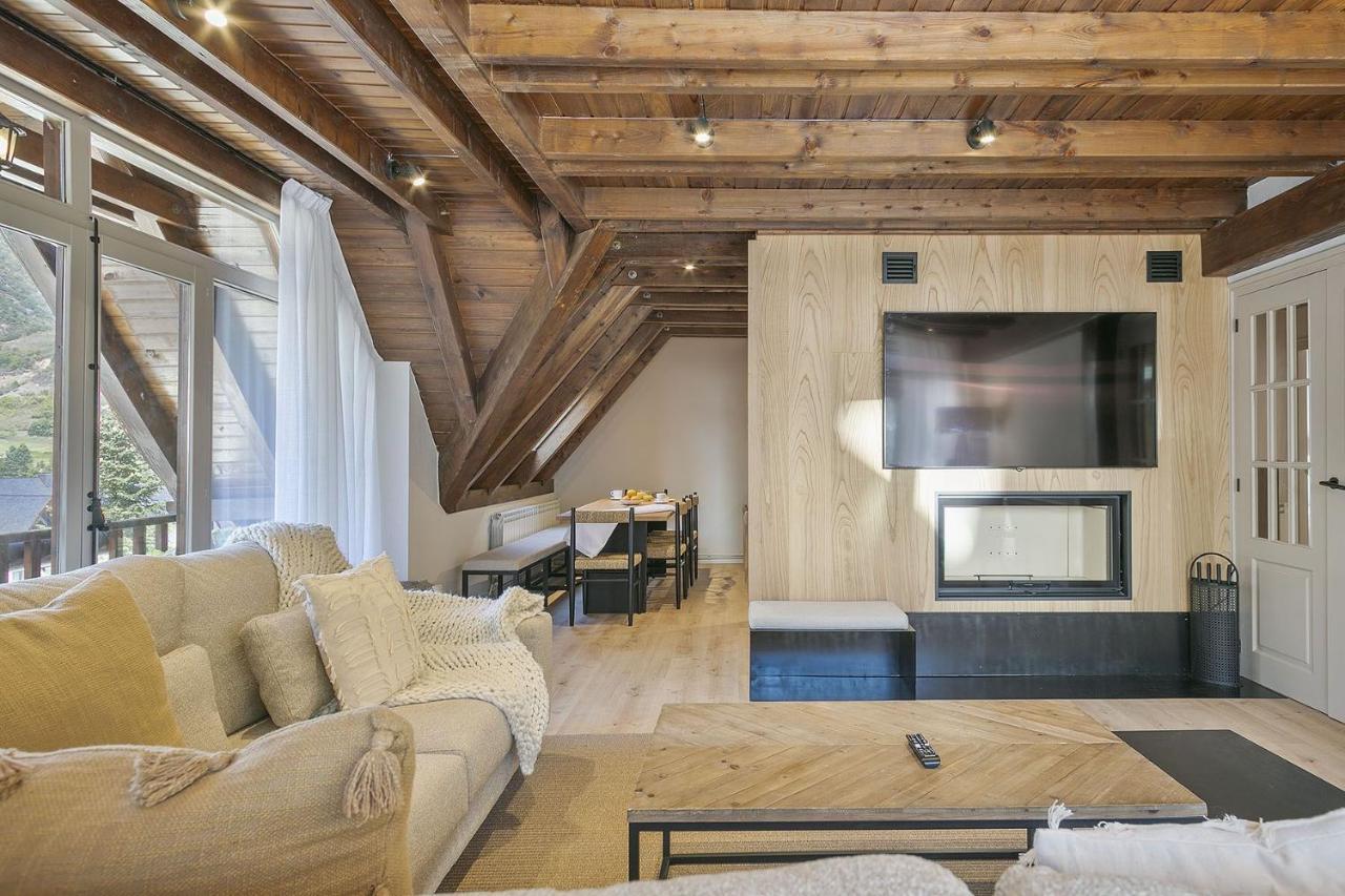 Ferienwohnung Luderna - Duplex Aiguamog Arties Exterior foto