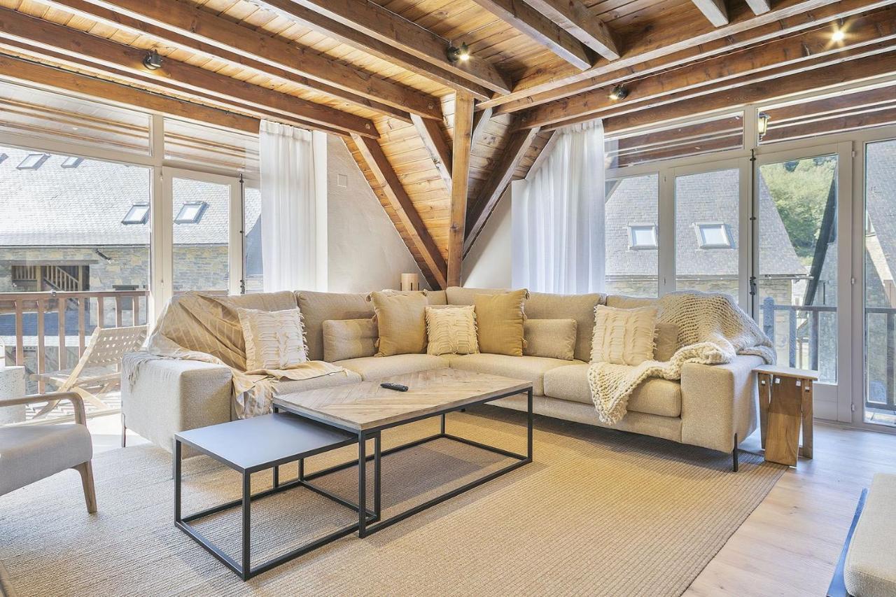Ferienwohnung Luderna - Duplex Aiguamog Arties Exterior foto